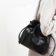 Bucket bag leather crossbody chain bag for women - Memoo.com